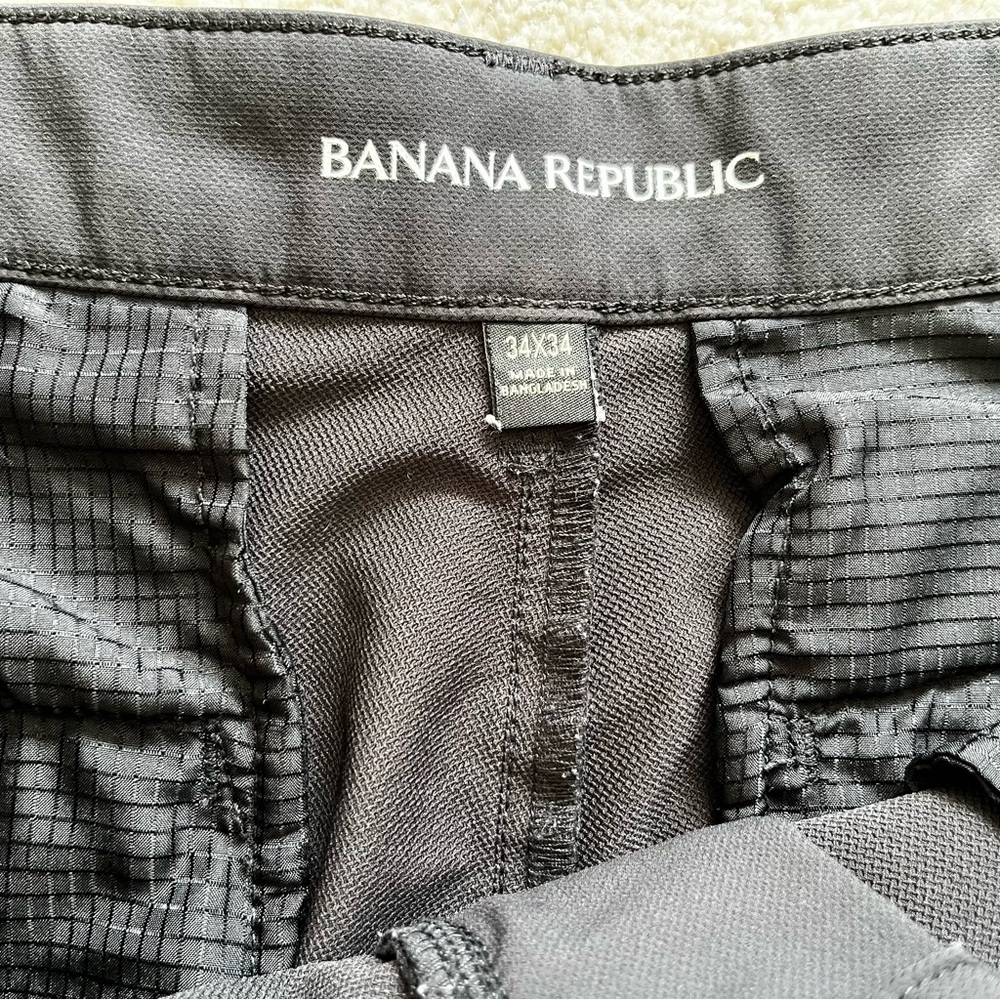 BANANA REPUBLIC MENS PANTS SIZE 34x34 EFFORTLESS CLASSIC STYLISH MODERN - Picture 3 of 6